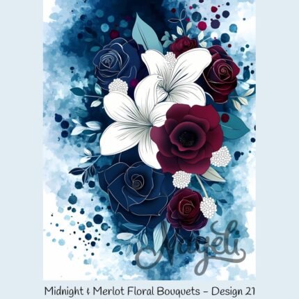 Midnight & Merlot Floral Bouquets