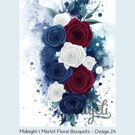 Midnight & Merlot Floral Bouquets