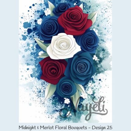 Midnight & Merlot Floral Bouquets
