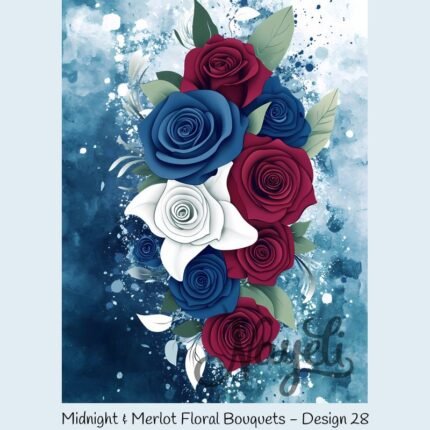 Midnight & Merlot Floral Bouquets