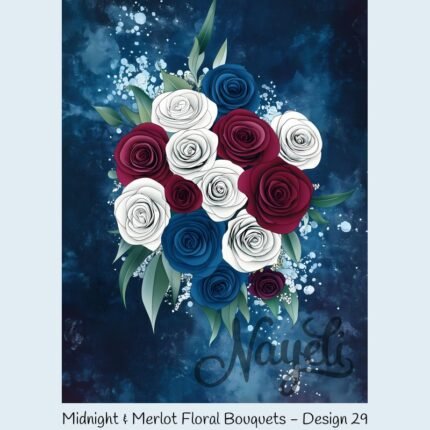Midnight & Merlot Floral Bouquets