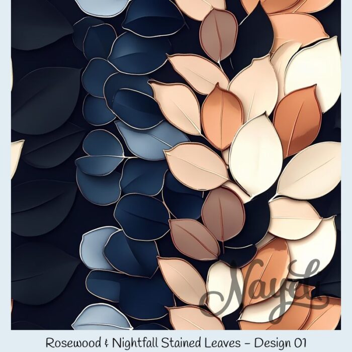 Rosewood & Nightfall Stained Leaves – Bild 2