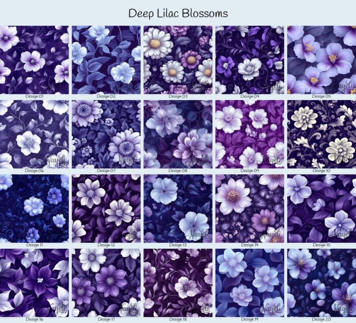 Deep Lilac Blossoms – Bild 1