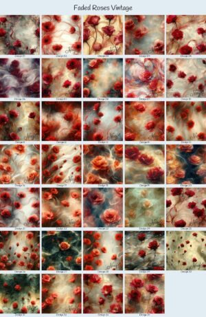 Faded Roses Vintage