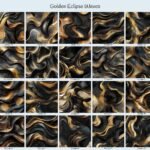 Golden Eclipse Waves