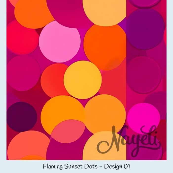Flaming Sunset Dots – Bild 2