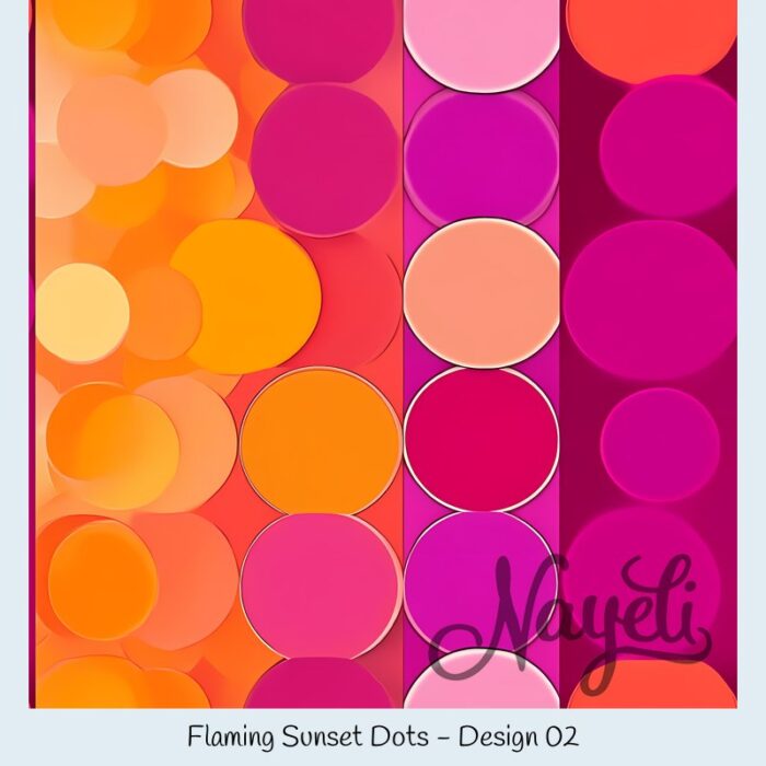 Flaming Sunset Dots – Bild 3