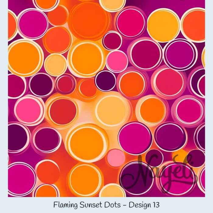 Flaming Sunset Dots – Bild 14