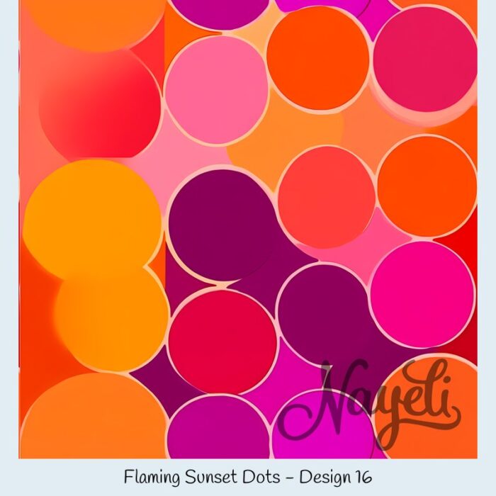 Flaming Sunset Dots – Bild 17