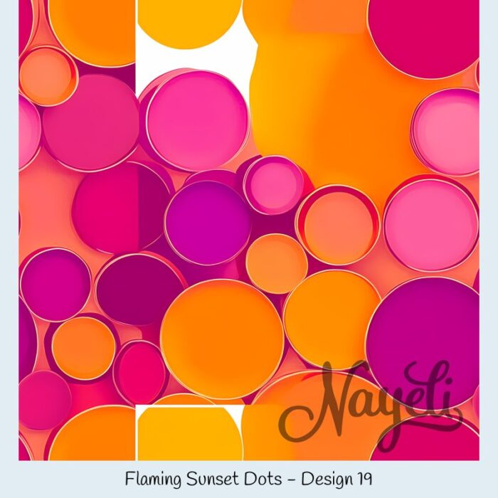 Flaming Sunset Dots – Bild 20
