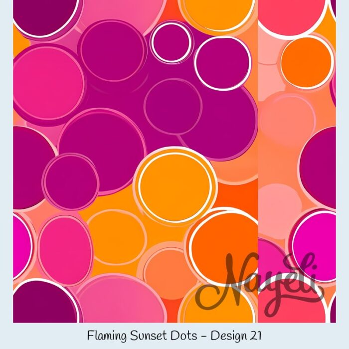 Flaming Sunset Dots – Bild 22