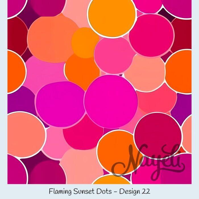 Flaming Sunset Dots – Bild 23