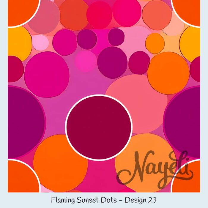 Flaming Sunset Dots – Bild 24