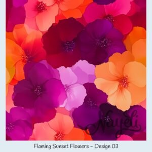 Flaming Sunset Flowers – Bild 4