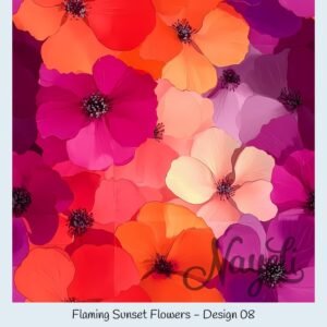 Flaming Sunset Flowers – Bild 9