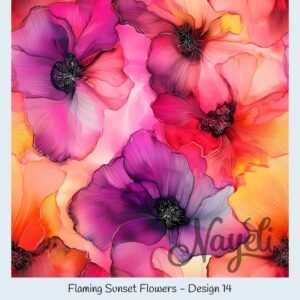 Flaming Sunset Flowers – Bild 15