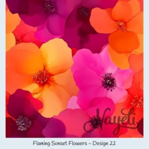 Flaming Sunset Flowers – Bild 23