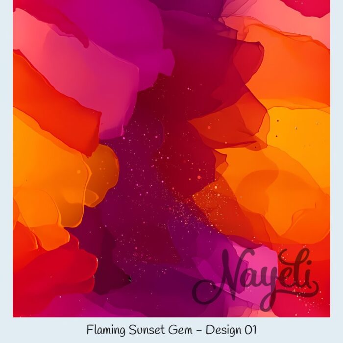 Flaming Sunset Gem – Bild 2