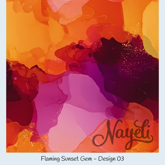 Flaming Sunset Gem – Bild 4