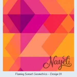 Flaming Sunset Geometrics – Bild 2