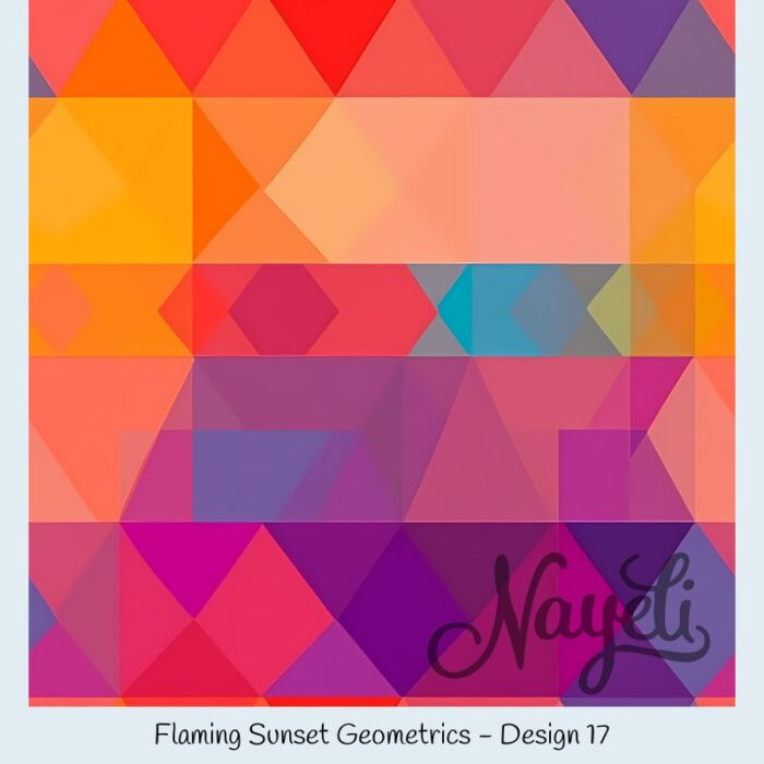 Flaming Sunset Geometrics – Bild 18