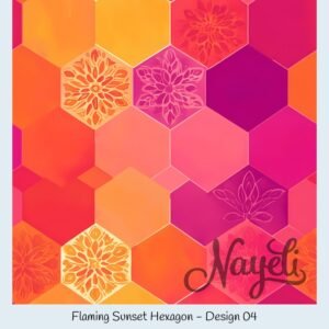 Flaming Sunset Hexagon – Bild 5