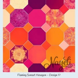 Flaming Sunset Hexagon – Bild 18