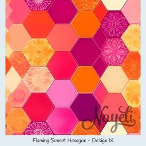 Flaming Sunset Hexagon – Bild 19