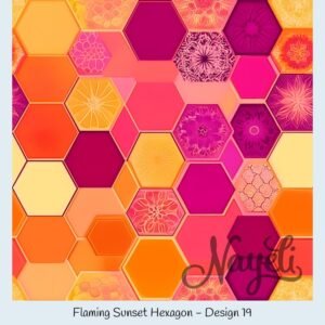 Flaming Sunset Hexagon – Bild 20