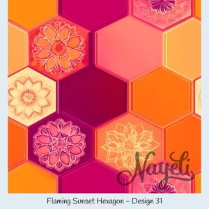 Flaming Sunset Hexagon – Bild 32
