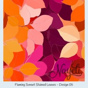 Flaming Sunset Stained Leaves – Bild 6