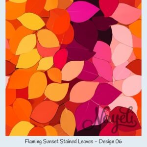 Flaming Sunset Stained Leaves – Bild 7