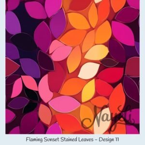 Flaming Sunset Stained Leaves – Bild 12