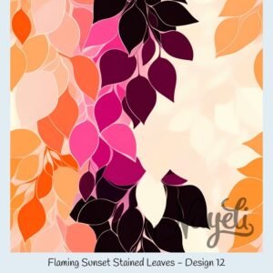 Flaming Sunset Stained Leaves – Bild 13