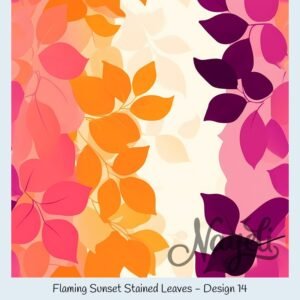 Flaming Sunset Stained Leaves – Bild 15