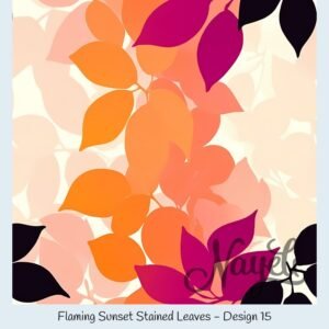 Flaming Sunset Stained Leaves – Bild 16