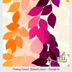 Flaming Sunset Stained Leaves – Bild 17