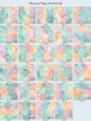 Macaron Magic Alcohol Ink