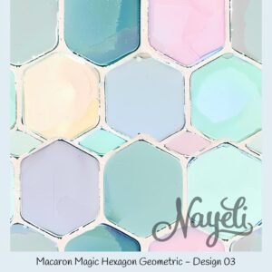 Macaron Magic Hexagon Geometric – Bild 4