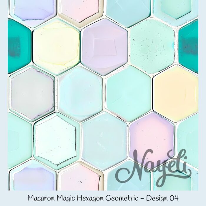 Macaron Magic Hexagon Geometric – Bild 5