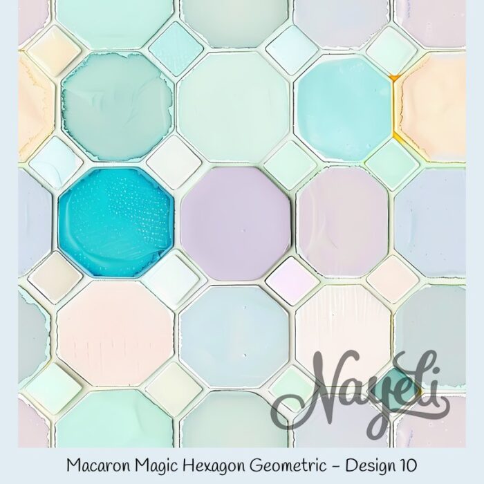 Macaron Magic Hexagon Geometric – Bild 11