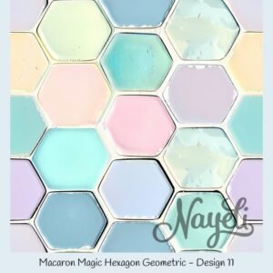 Macaron Magic Hexagon Geometric – Bild 12