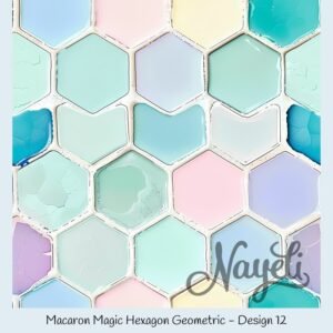 Macaron Magic Hexagon Geometric – Bild 13
