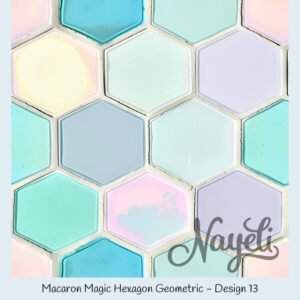 Macaron Magic Hexagon Geometric – Bild 14