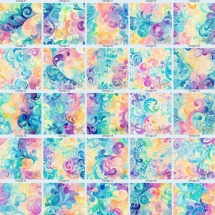 Macaron Magic Paisley