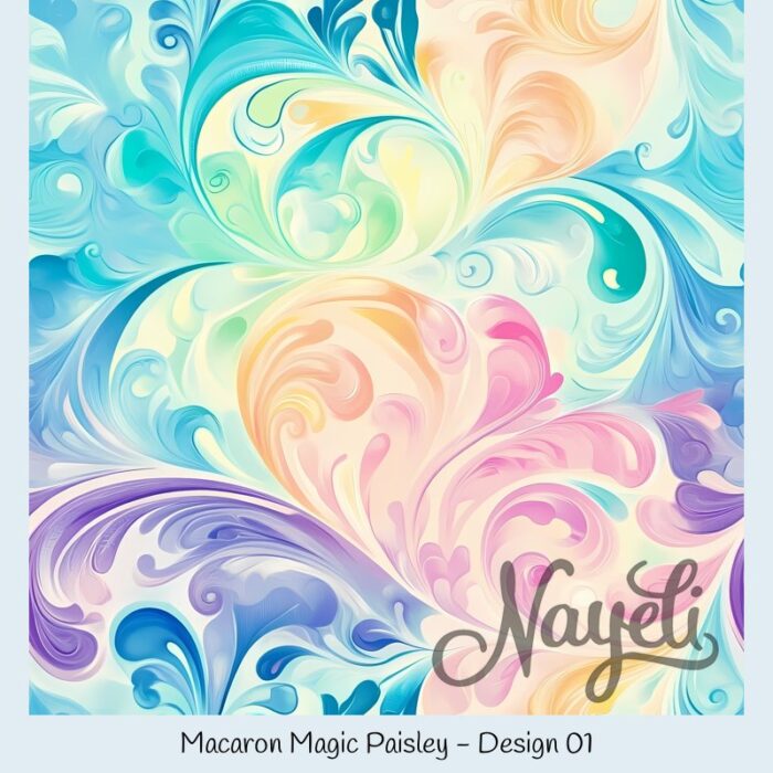 Macaron Magic Paisley – Bild 2