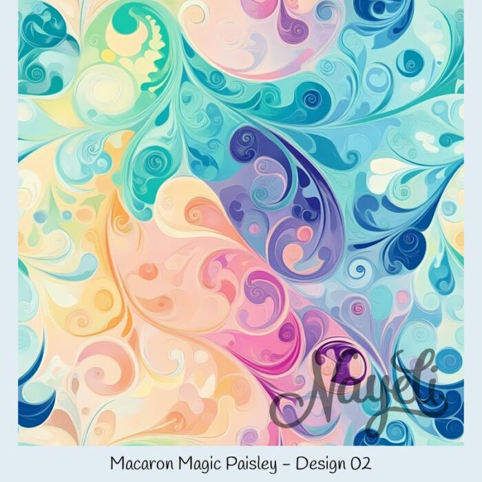 Macaron Magic Paisley – Bild 3