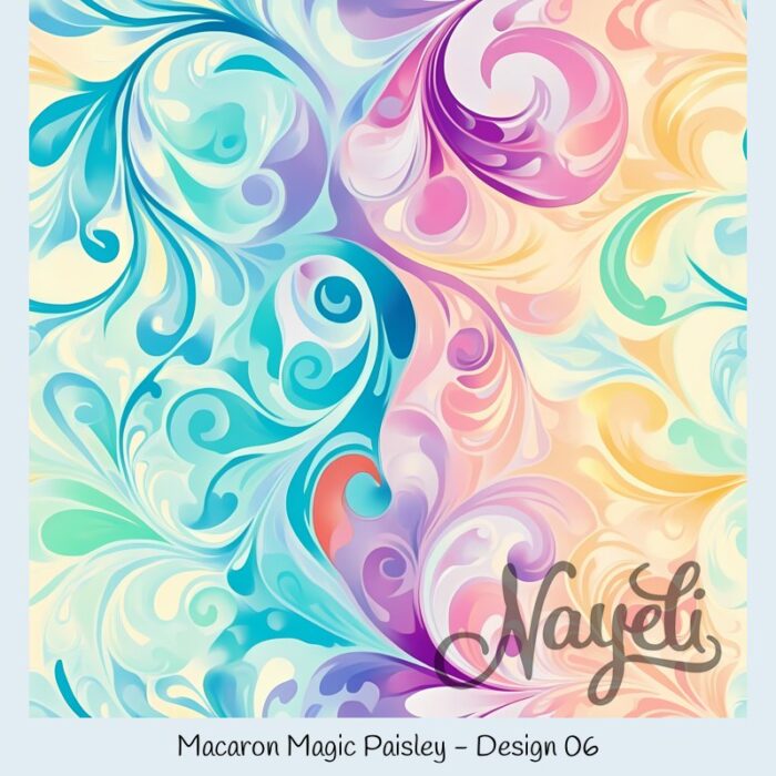 Macaron Magic Paisley – Bild 7