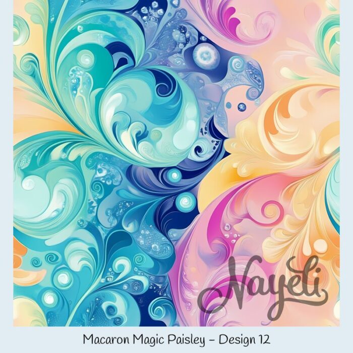 Macaron Magic Paisley – Bild 13