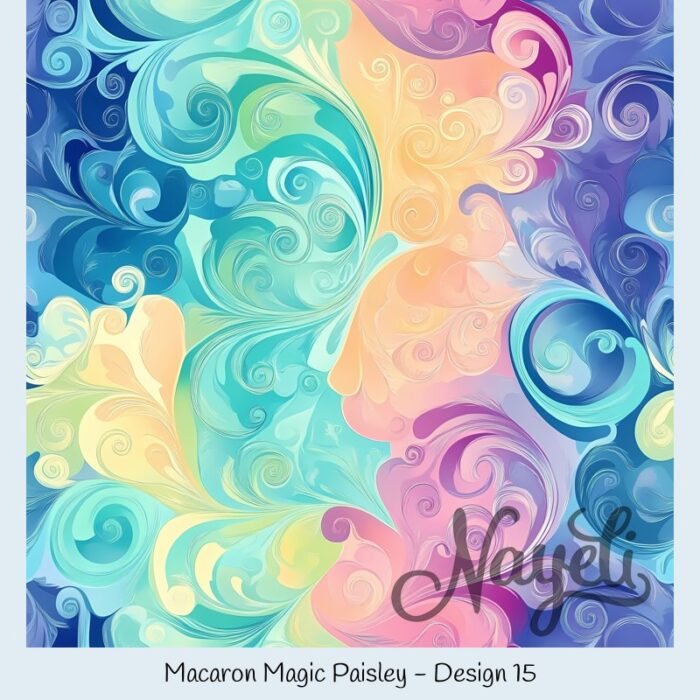 Macaron Magic Paisley – Bild 16